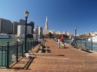 looking at SF;  San Francisco, USA; Profile: Rowald; 