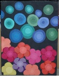 Blumenblasen; 30 x 40 cm; EUR 55,-; Profil: Gitta;
