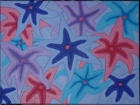 Sternenblumen; 30 x 40 cm; EUR 55,-; Profil: Gitta;