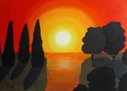 Sonne; 50x70 cm; Profile: Gitta;