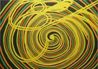 Fäden; 50 x 70 cm; EUR 125,-; Profile: Gitta;