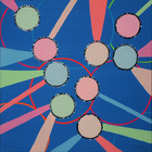 Lichtstrahl; 50 x 50 cm; EUR 90,-; Profile: Gitta;