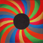 Farbscheibe; 50 x 50 cm; EUR 90,-; Profile: Gitta;