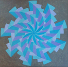 Spiro; 50 x 50 cm; EUR 90,-; Profil: Gitta;