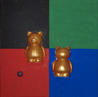 teddy; 50 x 50 cm; EUR 95,-; Profile: Gitta;