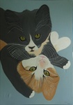 Schmusi; 50 x 70 cm; EUR 125,-; Profile: Gitta;