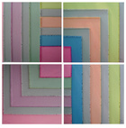 Quad; 4 x 40x40 cm; EUR 210,-; Profile: Gitta;