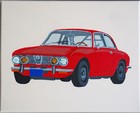 Alfa Gtv2; 30 x 24 cm; EUR 40,-; Profile: Gitta;