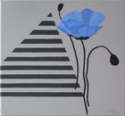 Mohnia; 40 x 40 cm; EUR 60,-; Profile: Gitta;