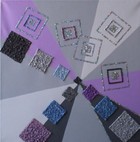 Dreiqu; 50 x 50 cm; EUR 90,-; Profile: Gitta;