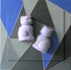 Cat; 40 x 40 cm; EUR 60,-; Profile: Gitta;