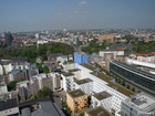 looking towards Reeperbahn ...;  Michaelis Church / Michel;  Hamburg, Germany; Profile: Rowald; 