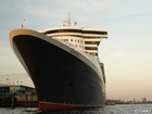 Queen Mary II;  Another habor trip;  Hamburg Germany; Profile: Rowald; 