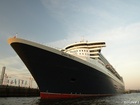 Queen Mary II;  Another habor trip;  Hamburg Germany; Profile: Rowald; 