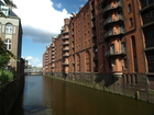 Speicherstadt;  Hafencity, Hamburg, Germany; Profile: Rowald; 