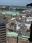 looking at city hall and Al...;  Hamburg, Germany; Profil: Rowald; 