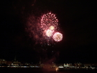 Feuerwerk über der Binnenalster