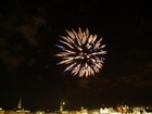 Feuerwerk über der Binnenalster