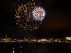 Feuerwerk über der Binnenalster