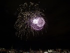 Feuerwerk über der Binnenalster