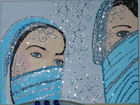 Orientlady´s; 30 x 40 cm; EUR 60,-; Profil: Gitta;