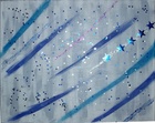 Blausterne; 40 x 50 cm; EUR 65,-; Profile: Gitta; 