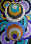 Kreisspiel; 50 x 70 cm; EUR 125,-; Profil: Gitta;