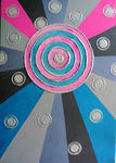 Bluetonn; 50 x 70 cm; EUR 125,-; Profil: Gitta;