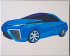 Toyota Wasserstofffahrzeug; 30 x 24 cm; EUR 40,-; Profil: Gitta; 