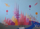 HHSkyline; 50 x 70 cm; ; Profile: Gitta; 